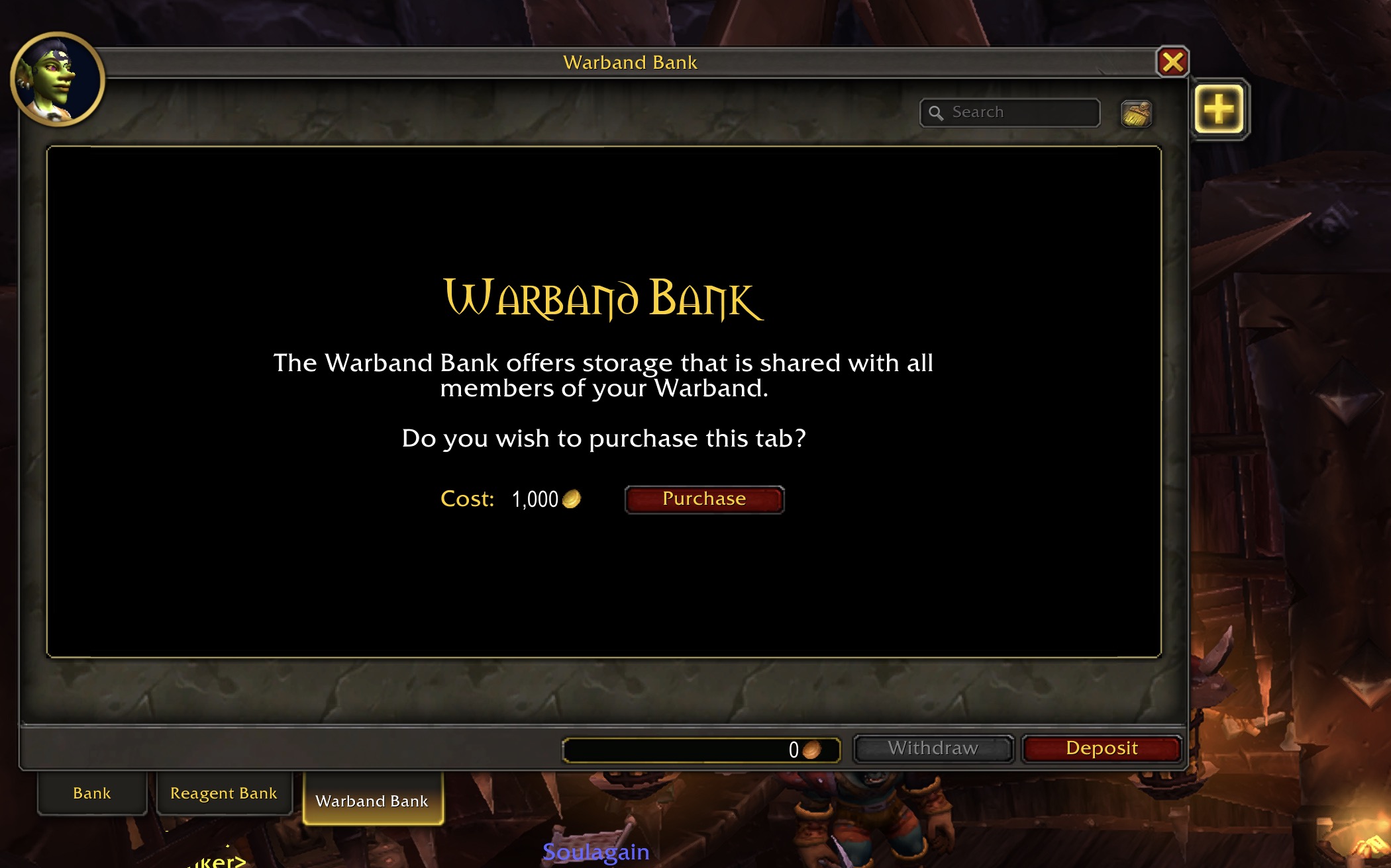 Warband Bank